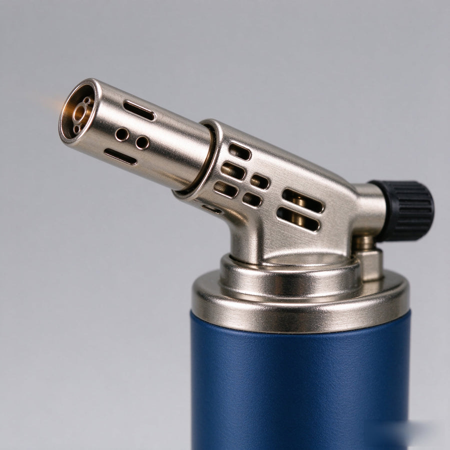 Professional Jet Torch Lighter — Stainless Steel Head