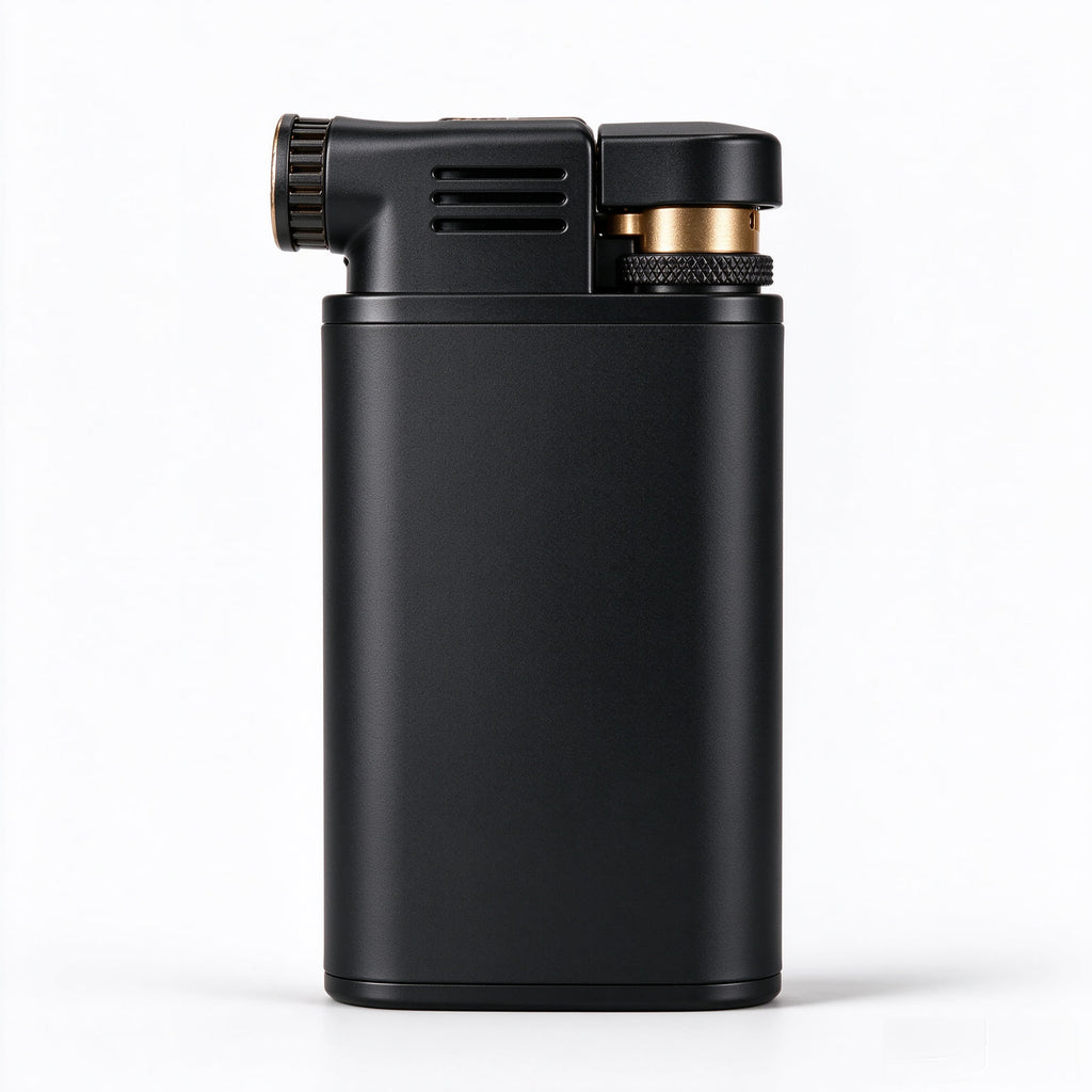 Luxury Diamond-Pattern Pocket Torch Lighter